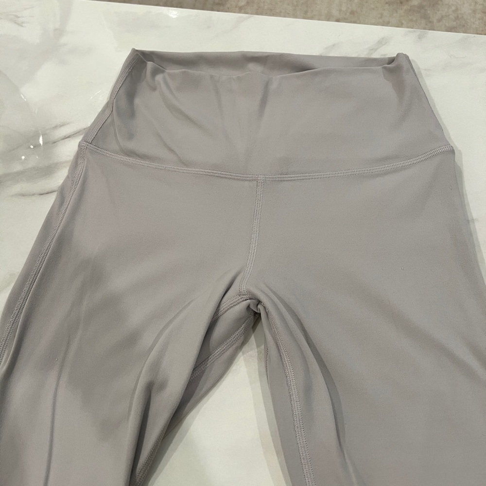 Lululemon Chrome Grey Double Align Legging 25”